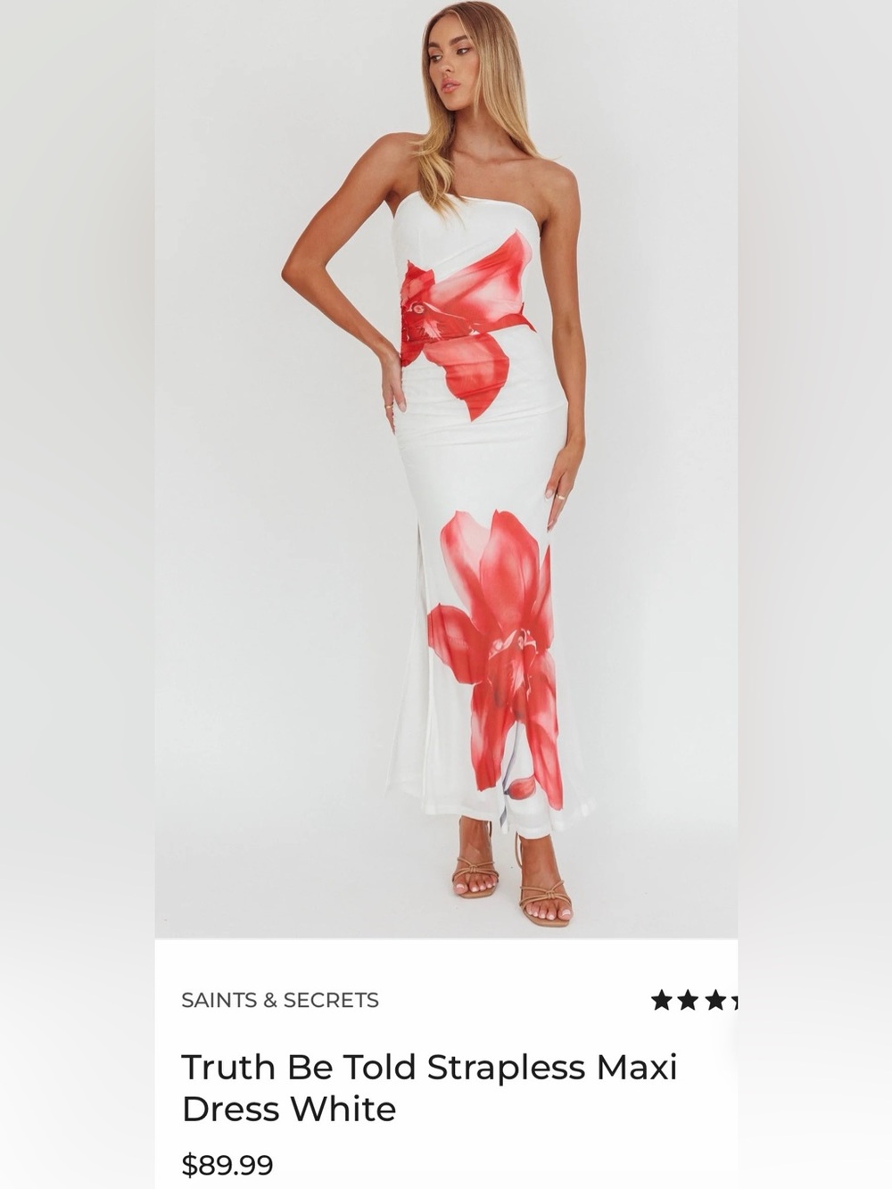 Selfie Leslie Maxi Dress